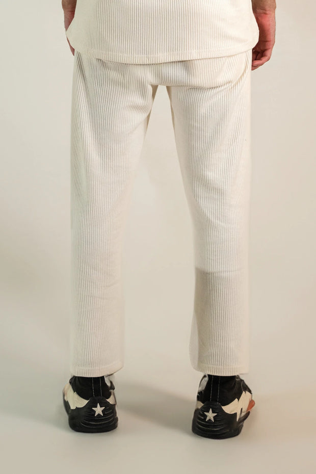 Pearl White Knitted Cord Set